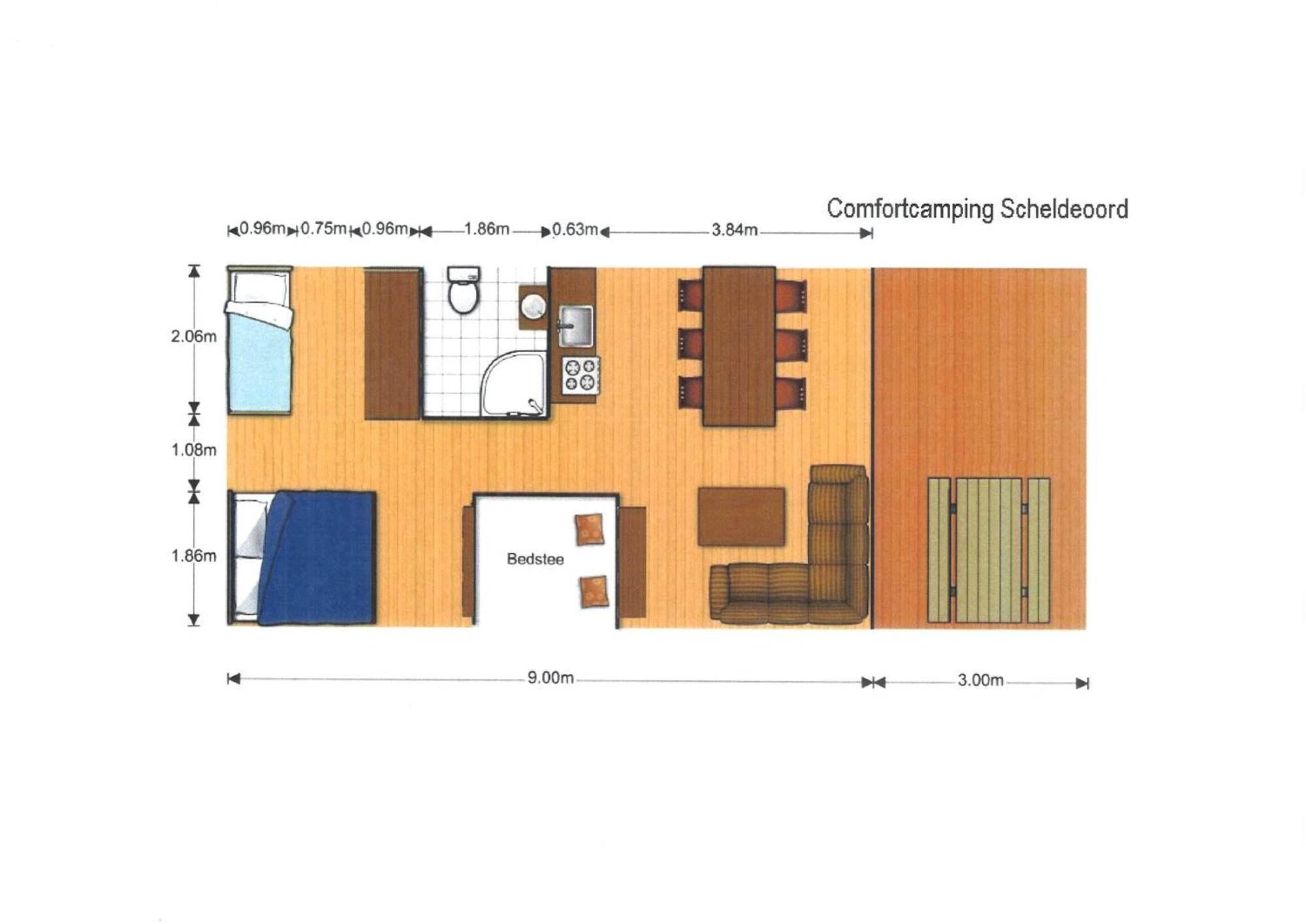 Camping Scheldeoord Baarland Δωμάτιο φωτογραφία